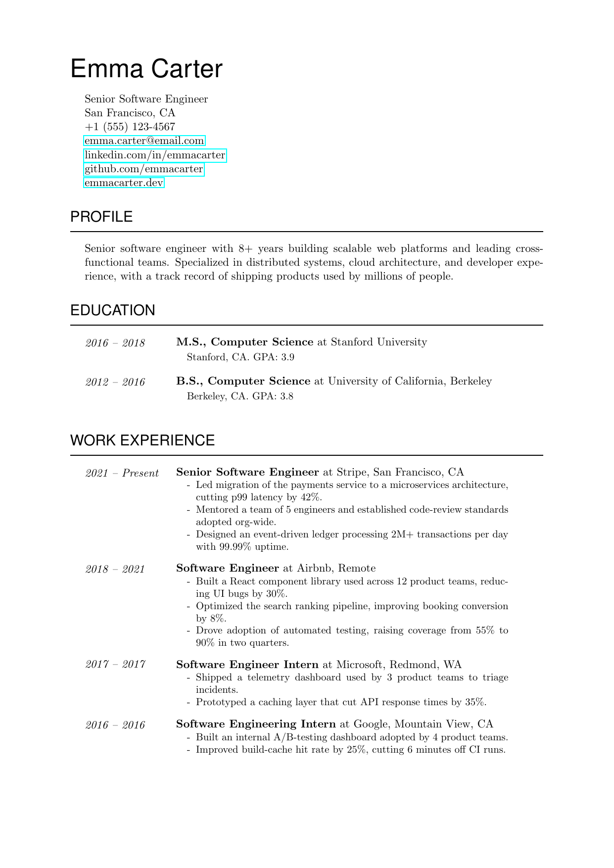 Director of Strategy resume template
