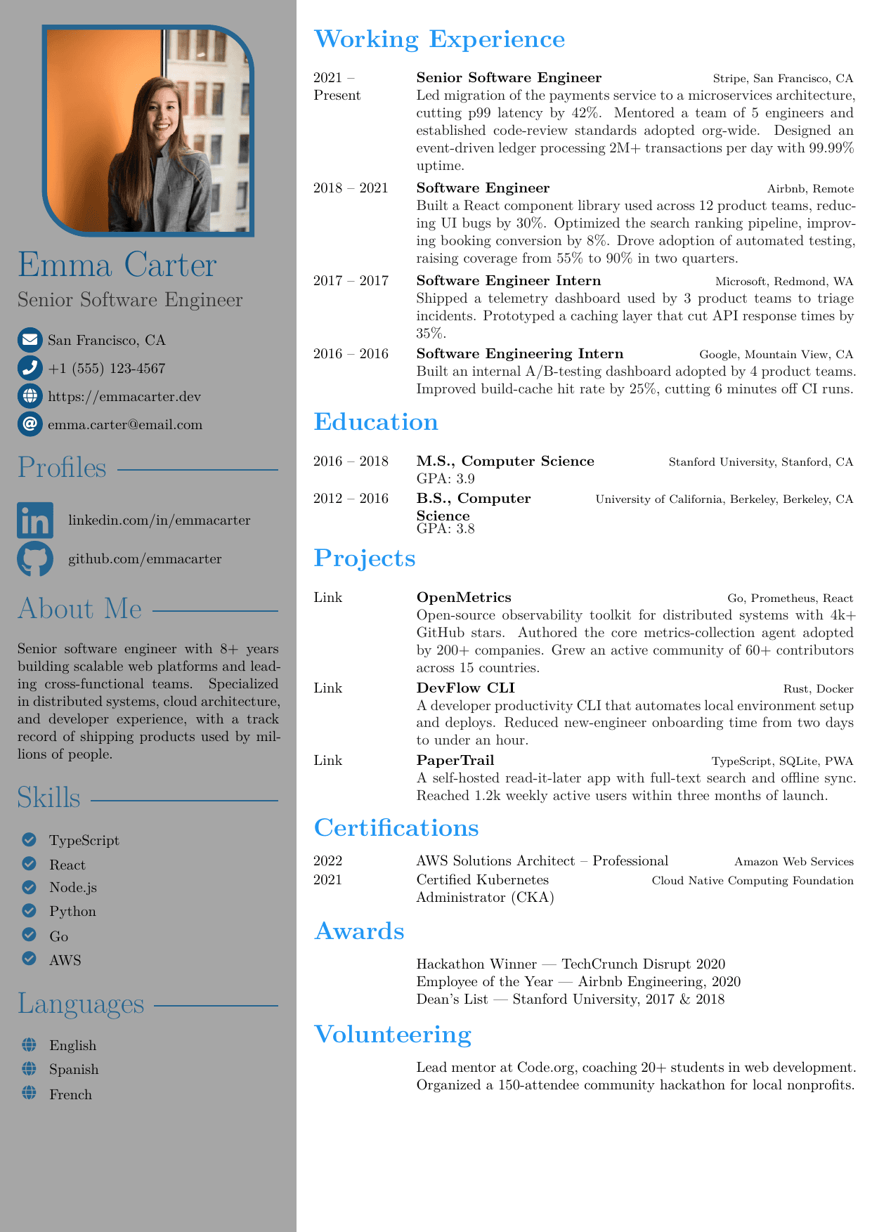 Product Marketing Manager resume template